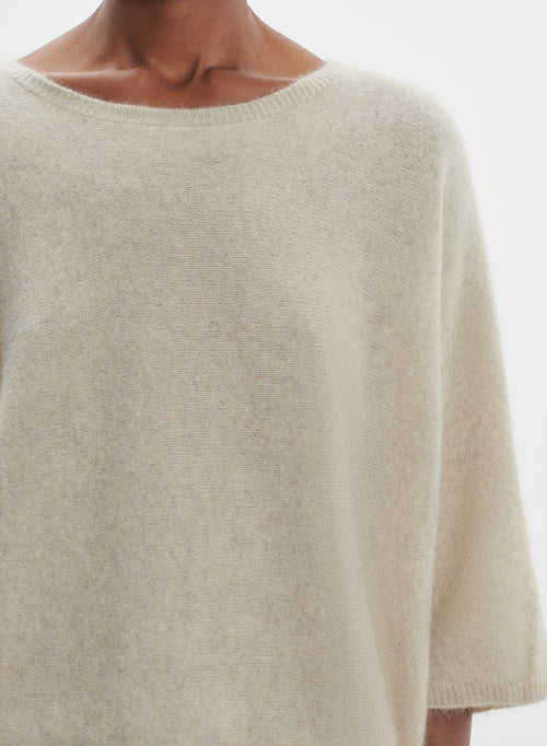 Pull en raccoon et polyamide - MAJESTIC FILATURES
