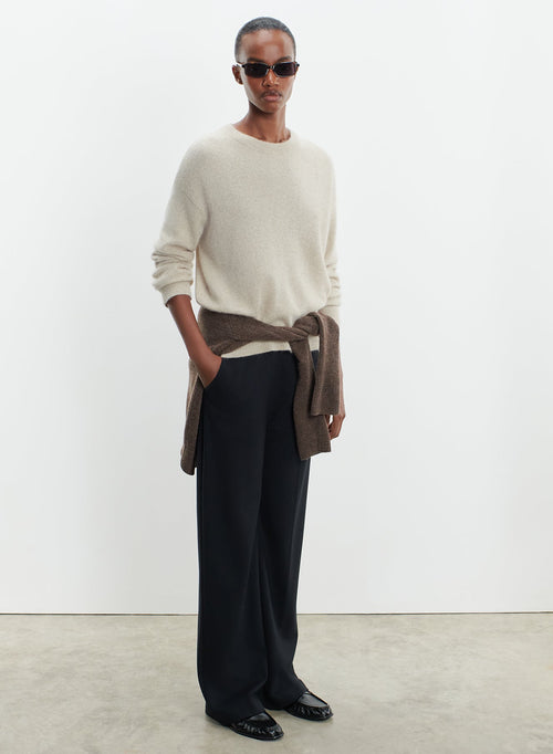 Sweater in raccoon and polyamide - MAJESTIC FILATURES