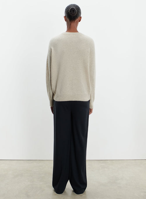 Sweater in raccoon and polyamide - MAJESTIC FILATURES