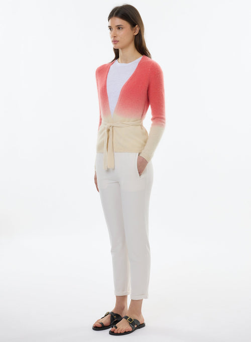 Orange Long Sleeve Vest - MAJESTIC FILATURES