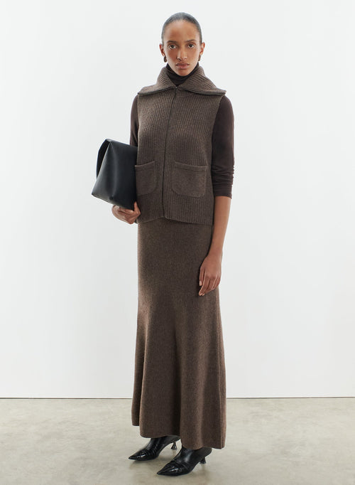 Gilet en laine mérinos - MAJESTIC FILATURES