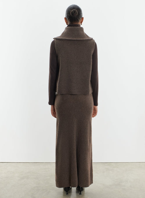 Gilet en laine mérinos - MAJESTIC FILATURES