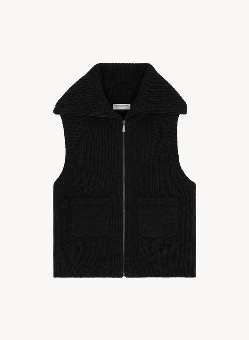 Strickjacke aus merinowolle - MAJESTIC FILATURES