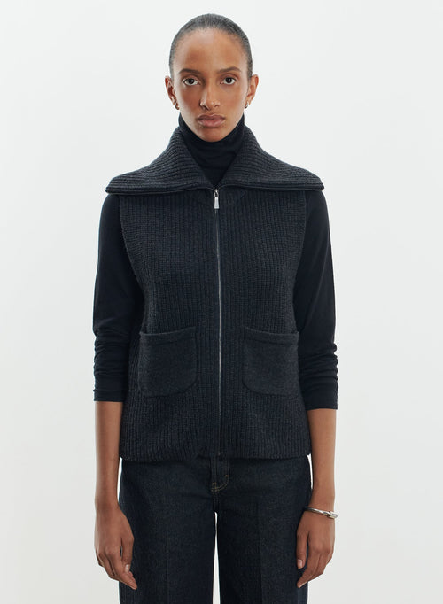 Strickjacke aus merinowolle - MAJESTIC FILATURES