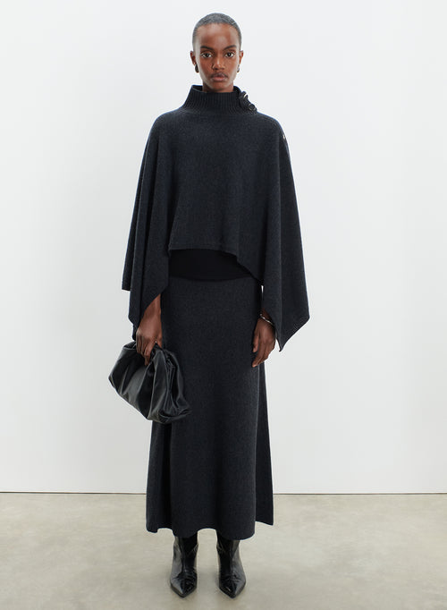 Poncho aus merinowolle - MAJESTIC FILATURES