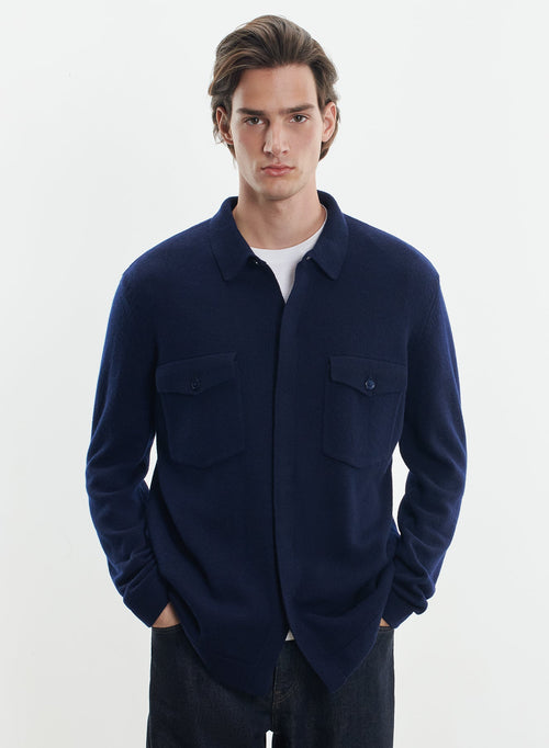 Sobrecamisa de lana merino - MAJESTIC FILATURES