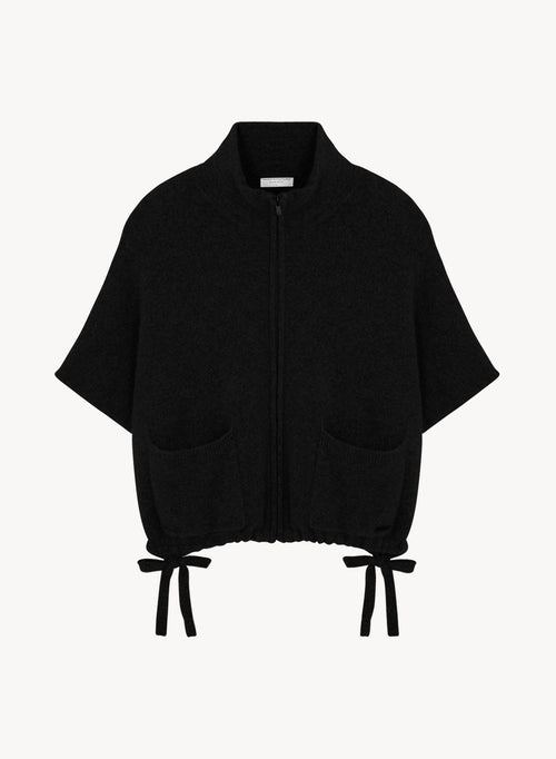 Poncho de alpaca, poliamida y elastano - MAJESTIC FILATURES