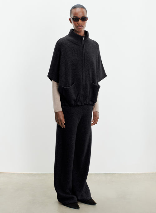 Poncho de alpaca, poliamida y elastano - MAJESTIC FILATURES