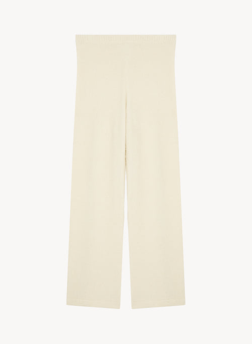 Pantalon en alpaga, polyamide et élasthanne - MAJESTIC FILATURES