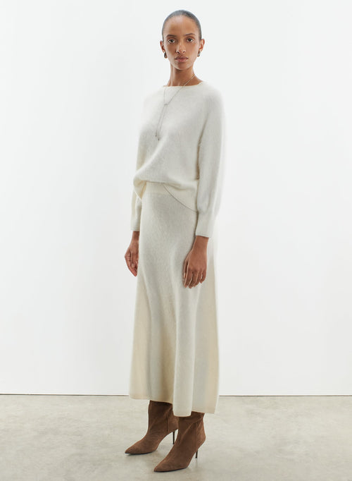 Pull en laine et cachemire - MAJESTIC FILATURES