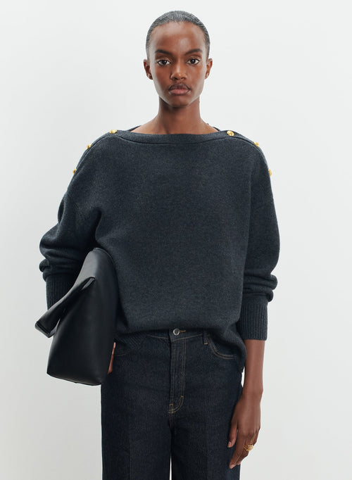 Jersey de lana y cachemira - MAJESTIC FILATURES