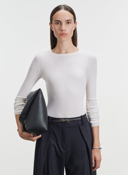 Merino wool sweater - MAJESTIC FILATURES