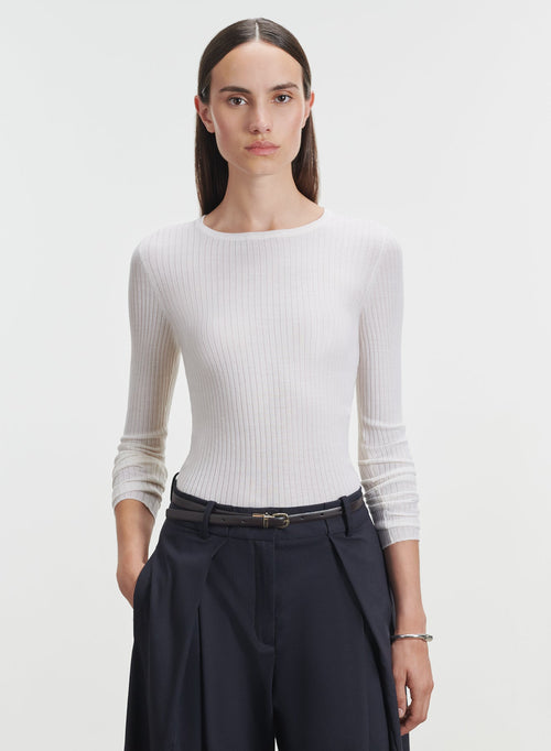 Merino wool sweater - MAJESTIC FILATURES