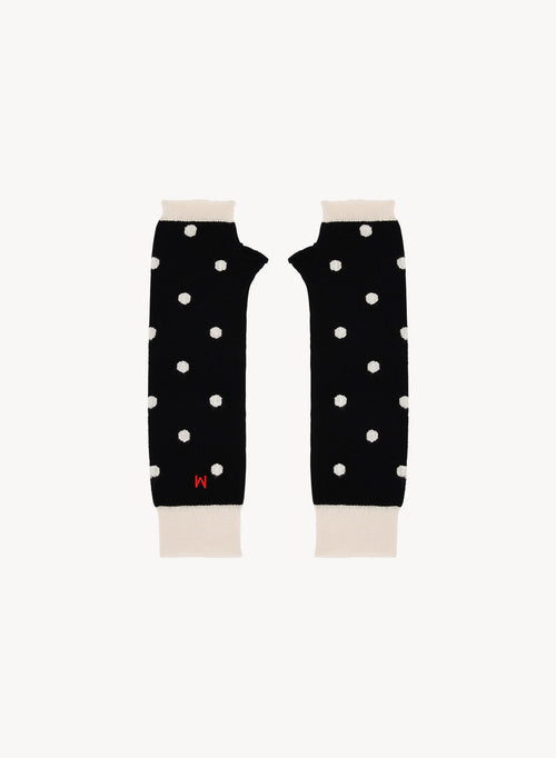 Mittens in wool and cashmere - MAJESTIC FILATURES