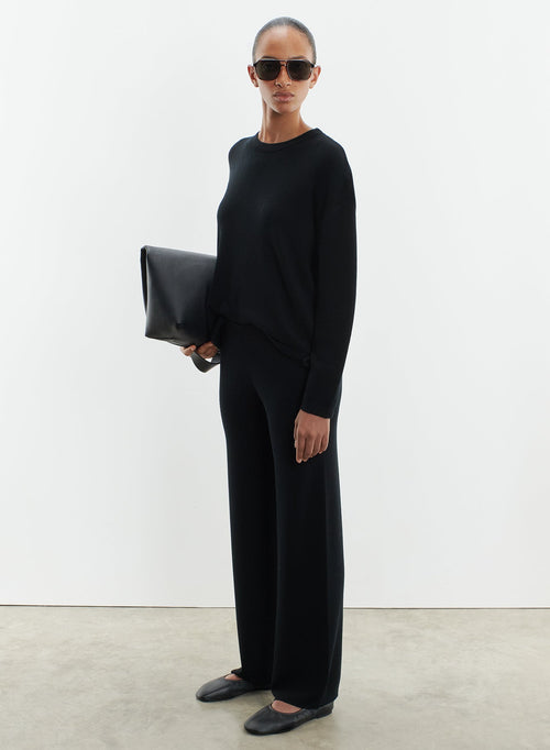Pantalón de lana merino - MAJESTIC FILATURES