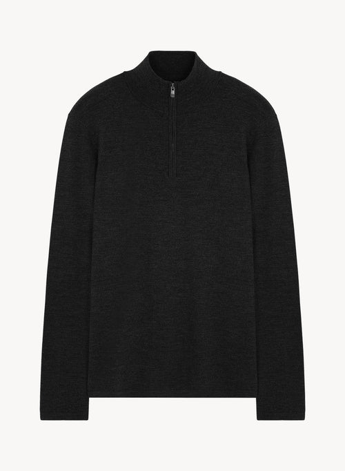 Pull en laine mérinos et élasthanne - MAJESTIC FILATURES