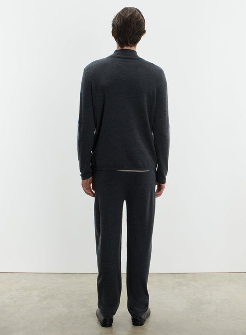 Pull en laine mérinos et élasthanne - MAJESTIC FILATURES