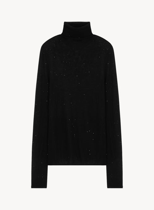 Jersey de lana y lentejuelas - MAJESTIC FILATURES