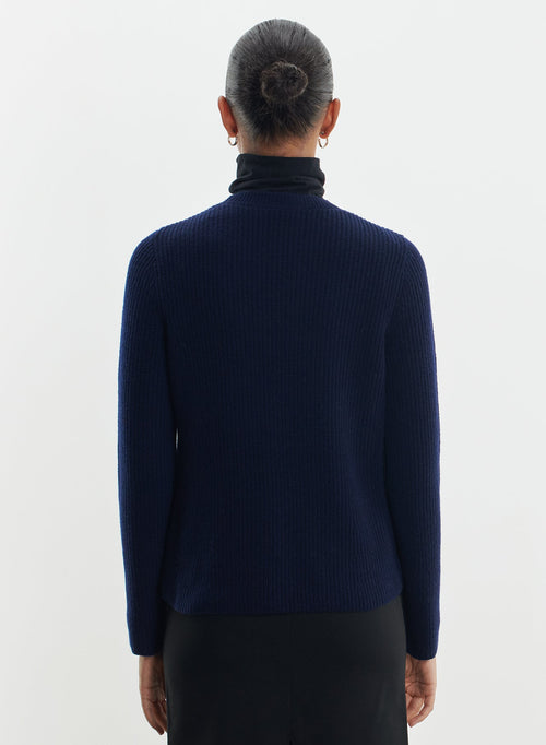Jersey de cuero y lana merino - MAJESTIC FILATURES