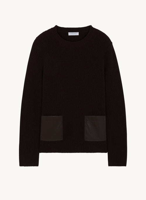 Jersey de cuero y lana merino - MAJESTIC FILATURES