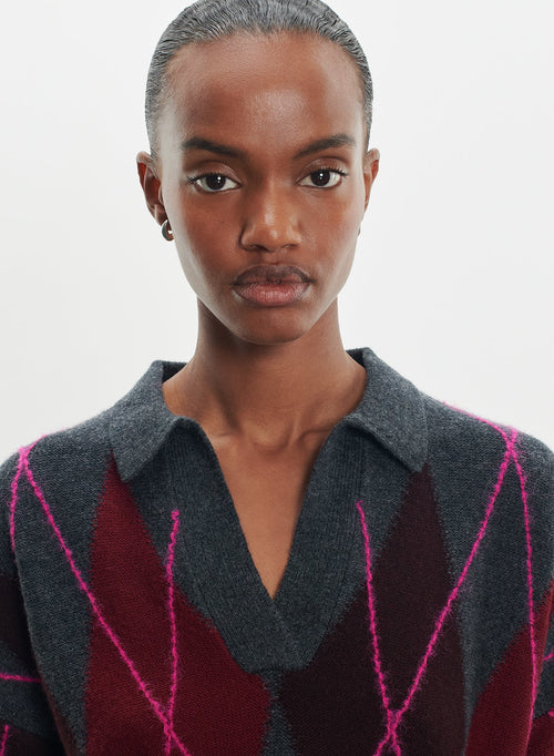 Pull en laine et cachemire - MAJESTIC FILATURES