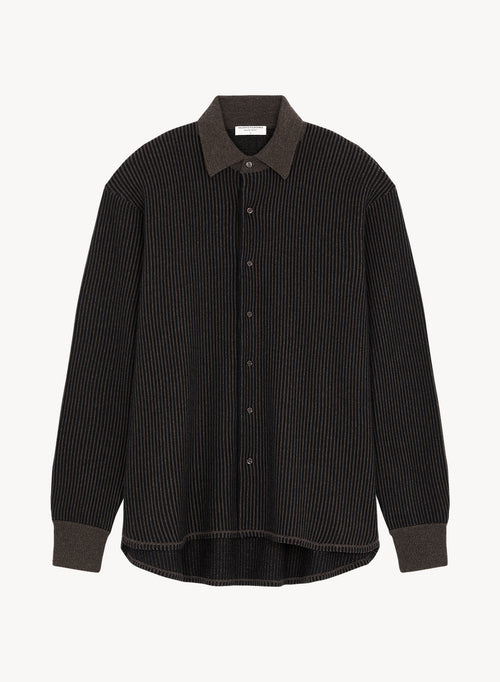 Wool and cashmere shirt - MAJESTIC FILATURES