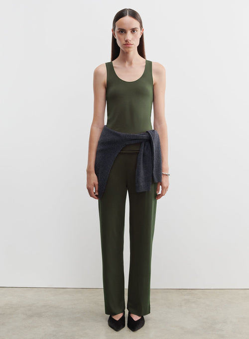 Viskose- und Elastan-Tanktop - MAJESTIC FILATURES