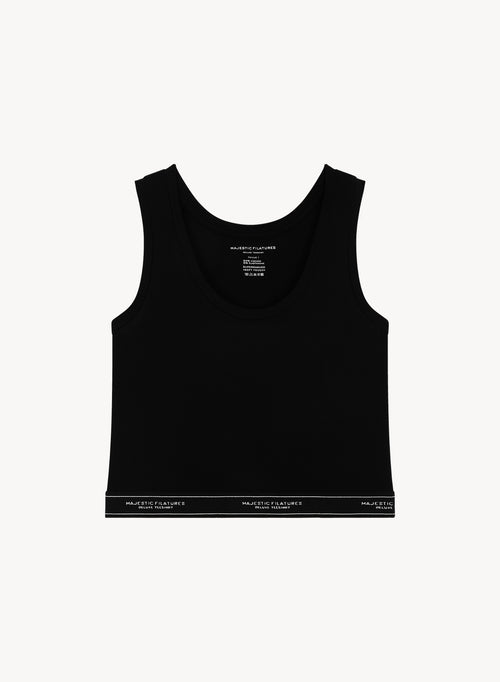 Viskose- und Elastan-Tanktop - MAJESTIC FILATURES