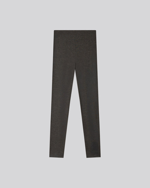 Legging Gris en Viscose / Elasthanne - MAJESTIC FILATURES