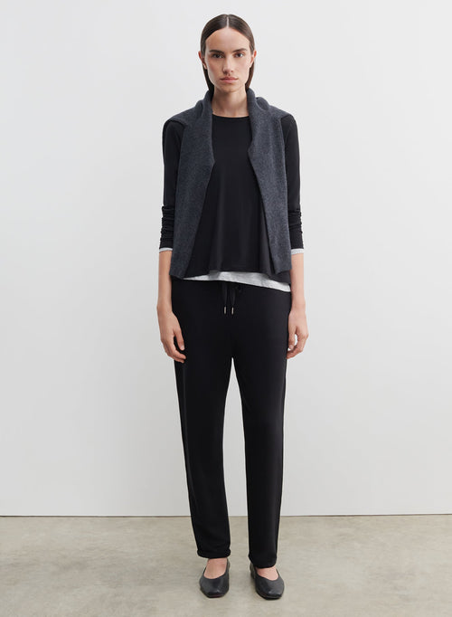 Viskose- und Elastan-T-Shirt - MAJESTIC FILATURES