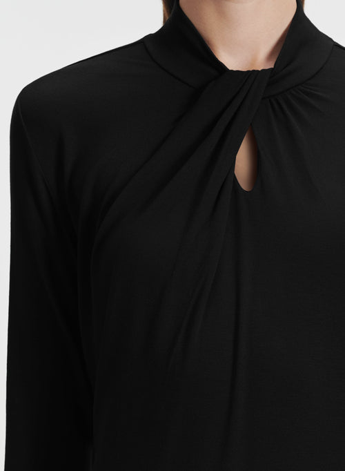 Viskose- und Elastan-T-Shirt - MAJESTIC FILATURES