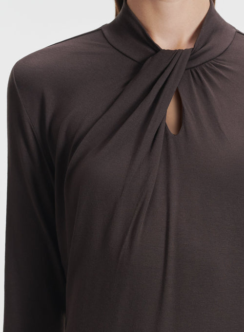 Viskose- und Elastan-T-Shirt - MAJESTIC FILATURES
