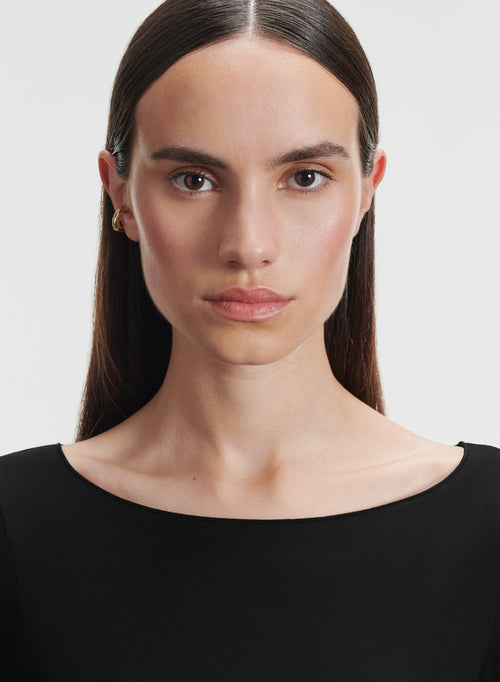 Camiseta de viscosa y elastano - MAJESTIC FILATURES