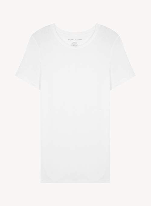 Viskose- und Elastan-T-Shirt - MAJESTIC FILATURES