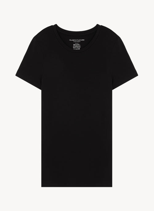 Viskose- und Elastan-T-Shirt - MAJESTIC FILATURES