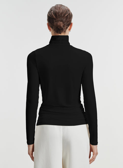 T-shirt en viscose et élasthanne - MAJESTIC FILATURES