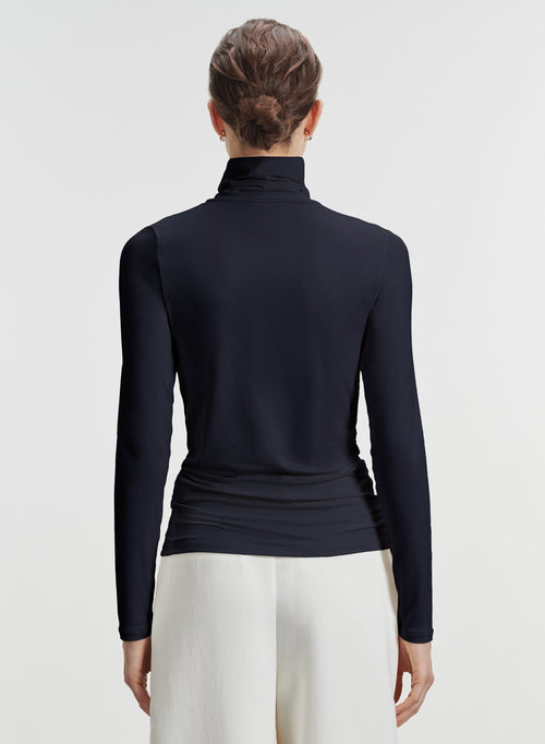 Camiseta de viscosa y elastano - MAJESTIC FILATURES