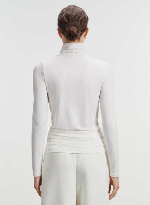 T-shirt en viscose et élasthanne - MAJESTIC FILATURES