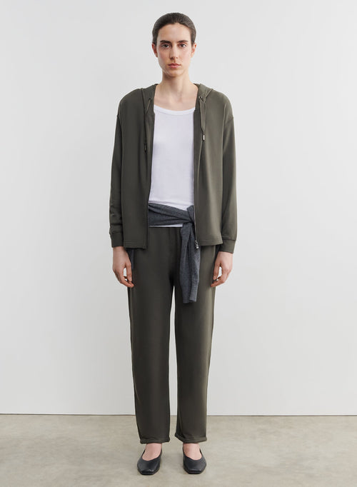Viscose and elastane cardigan - MAJESTIC FILATURES