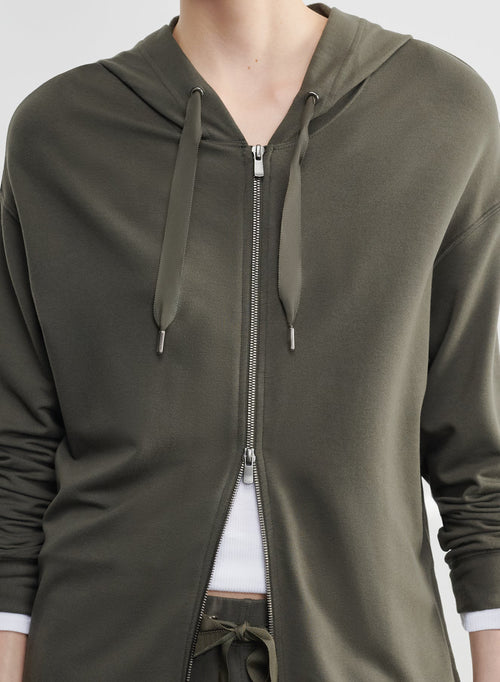 Gilet en viscose et élasthanne - MAJESTIC FILATURES