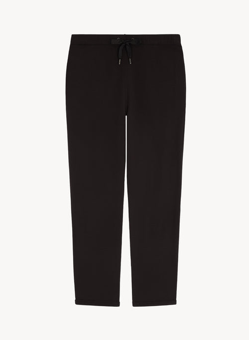 Viscose and elastane trousers - MAJESTIC FILATURES