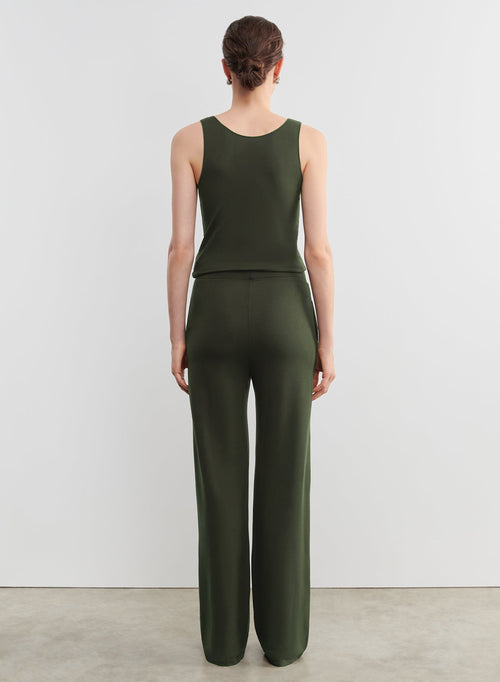 Pantalon en viscose et élasthanne - MAJESTIC FILATURES