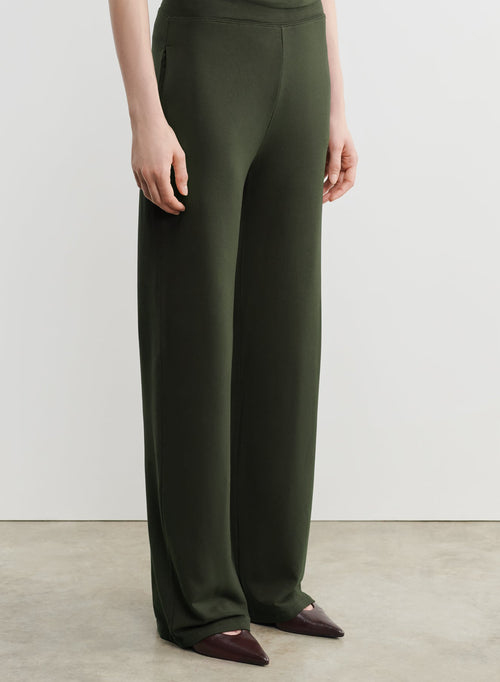 Pantalon en viscose et élasthanne - MAJESTIC FILATURES