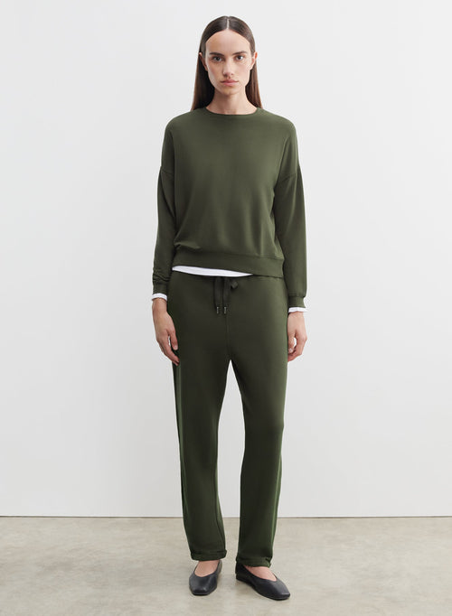 Viscose and elastane sweatshirt - MAJESTIC FILATURES