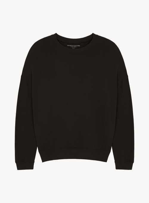 Viscose and elastane sweatshirt - MAJESTIC FILATURES