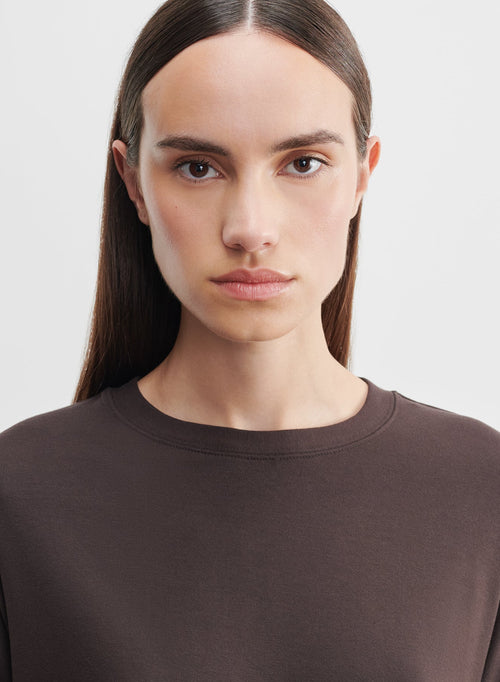 Viscose and elastane sweatshirt - MAJESTIC FILATURES