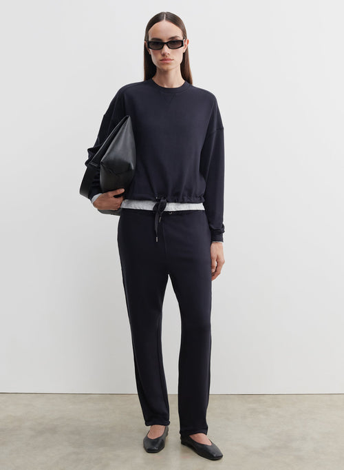 Viscose and elastane sweatshirt - MAJESTIC FILATURES
