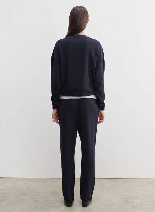 Viscose and elastane sweatshirt - MAJESTIC FILATURES