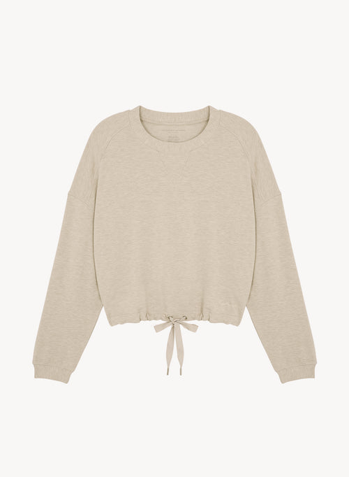 Viscose and elastane sweatshirt - MAJESTIC FILATURES