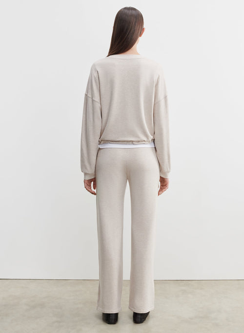 Viscose and elastane sweatshirt - MAJESTIC FILATURES